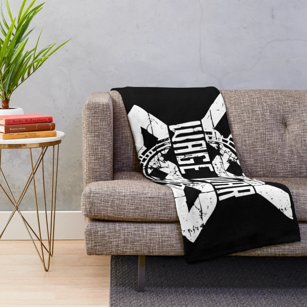 Wage War Logo Plush Blanket for Metalcore Fans
