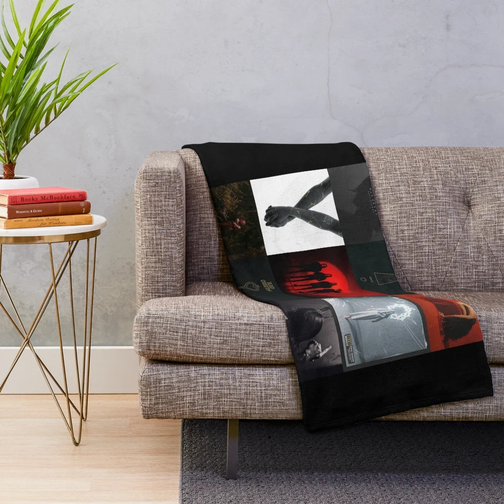 Metalcore Plush Blanket Inspired by Bad Omens