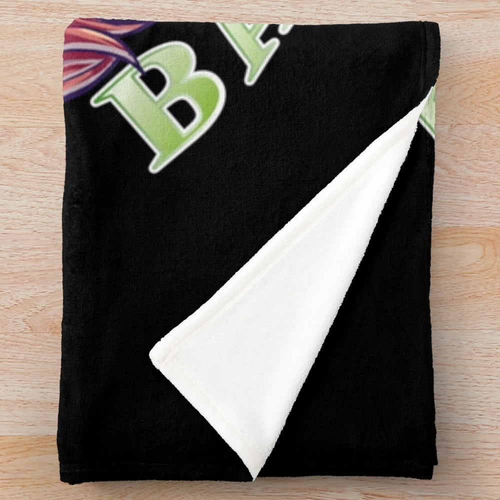 Metalocalypse inspired plush blanket featuring Dethklok band members