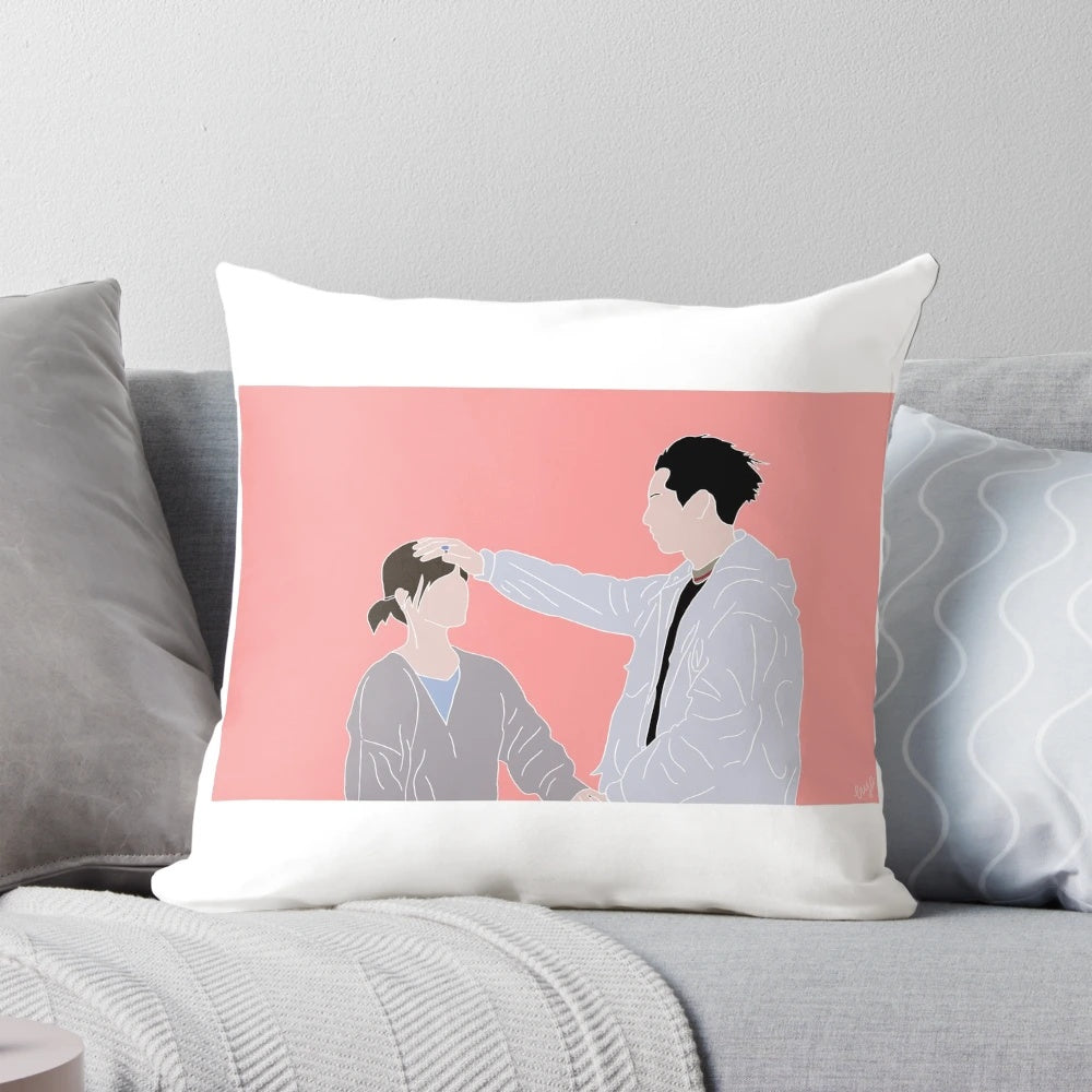 Meteor Garden 2018 Pillow featuring the main characters from the beloved Chinese television series