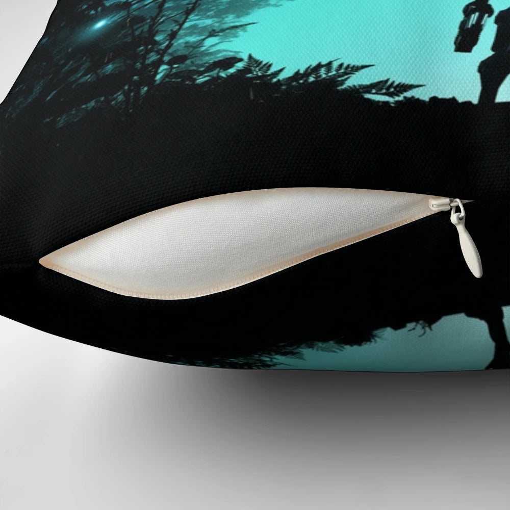 Metroid Samus Aran Bounty Hunter Pillow - Officially Licensed Sci-Fi Jungle Bedding