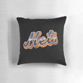 Metropolitan Pillow with New York City and Baseball Imagery