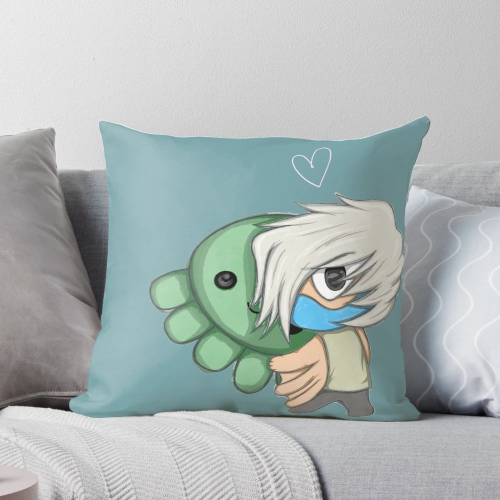 Mezo Shoji Pillow - Soft and Cozy Octopus-Inspired Anime Pillow