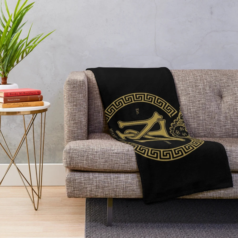 Miami Florida Scarface Inspired Plush Blanket