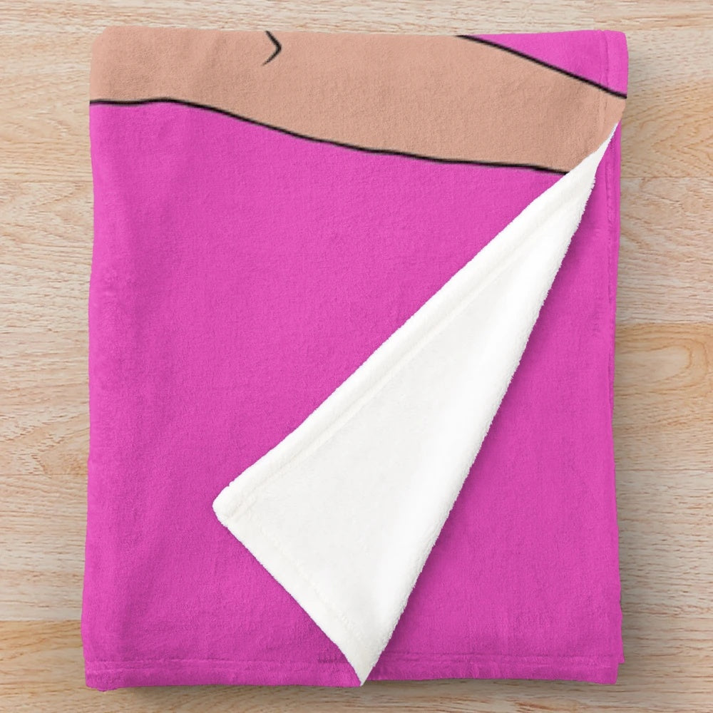 Miami Vice-style plush blanket featuring Tyler Herro