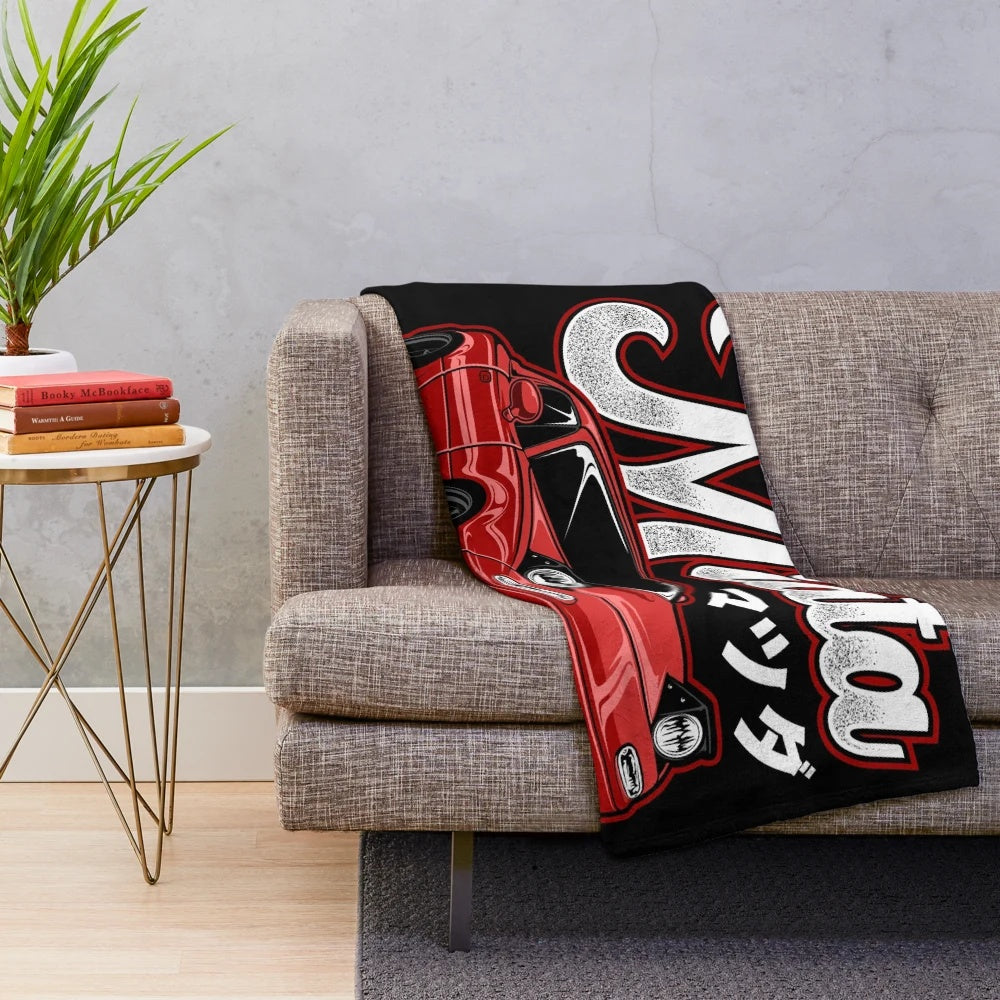Miata MX-5 Inspired Plush Blanket