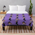 Michael Afton inspired plush blanket with Five Nights at Freddy's design