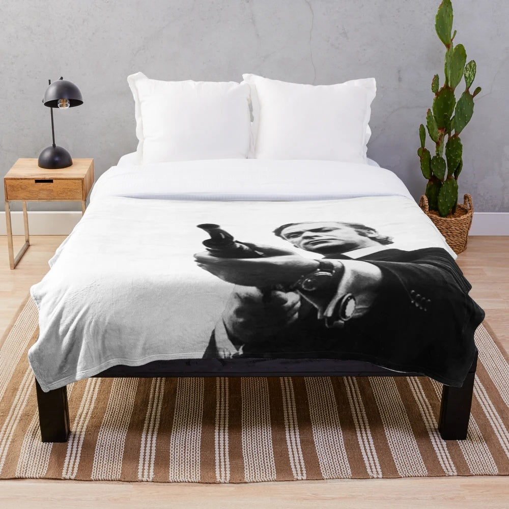 Get Carter Michael Caine inspired plush blanket