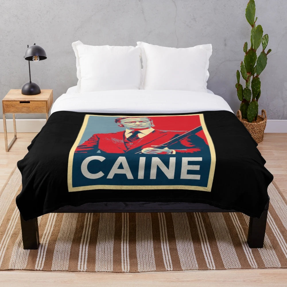 Michael Caine "Get Carter" Inspired Plush Blanket
