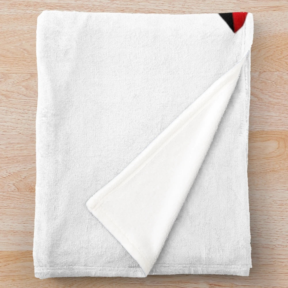 Middle East Solidarity Plush Blanket featuring Palestinian flag design