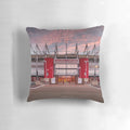 Pillow featuring the iconic Riverside Stadium, home of Middlesbrough FC