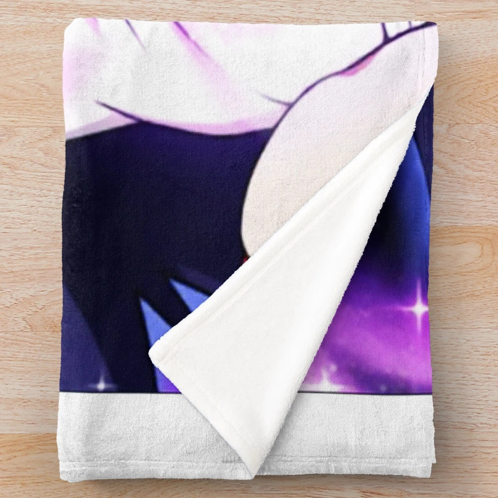 Midnight Plush Blanket - Soft, Cozy Anime-Inspired Throw