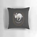 Midnight Run Pillow featuring a dreamcatcher-inspired design with moon phases, nature, and gothic elements