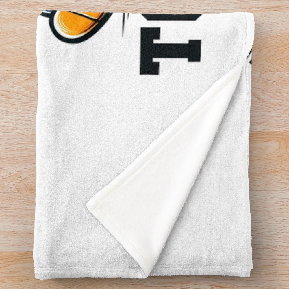 Mighty Ducks hockey plush blanket
