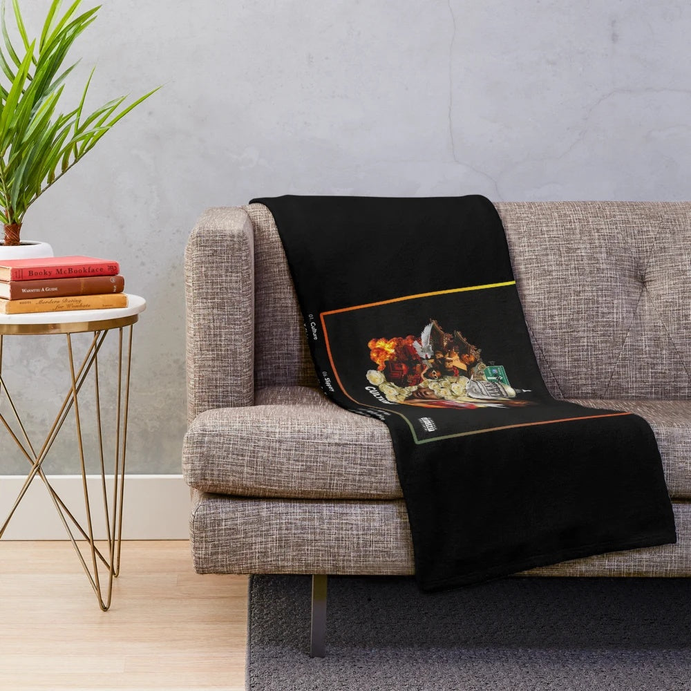 Migos Culture Album Inspired Plush Blanket