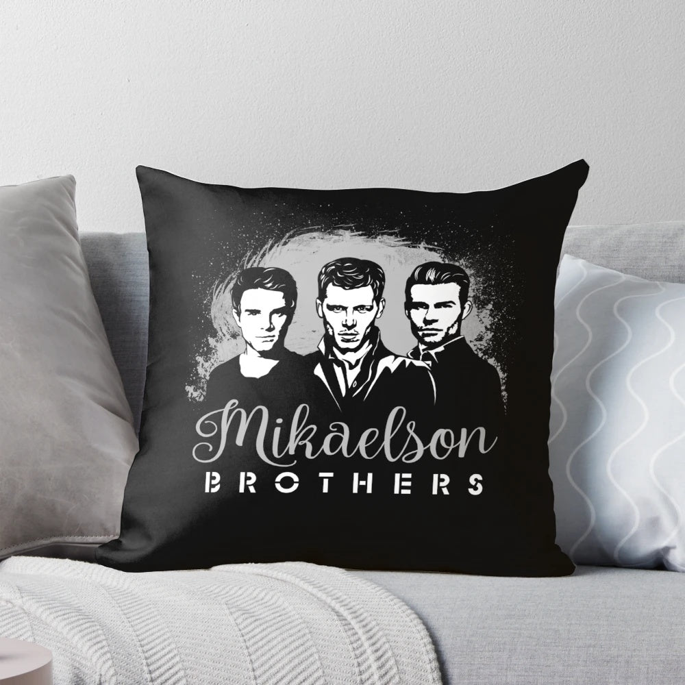Mikaelson brothers 'Always & Forever' pillow, featuring the Originals characters