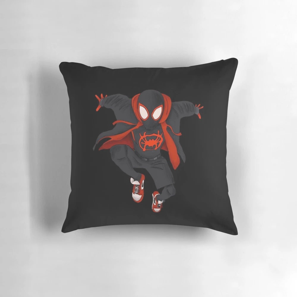 Miles Morales Spider-Man Inspired Pillow - Marvel Superhero Decor