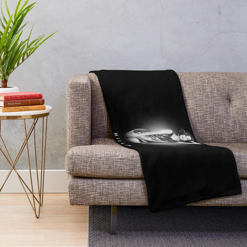 Milla Jovovich inspired plush blanket