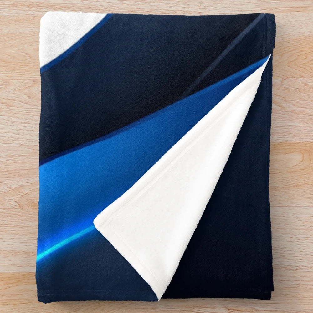 Millwall FC inspired plush blanket with club colors and logo
