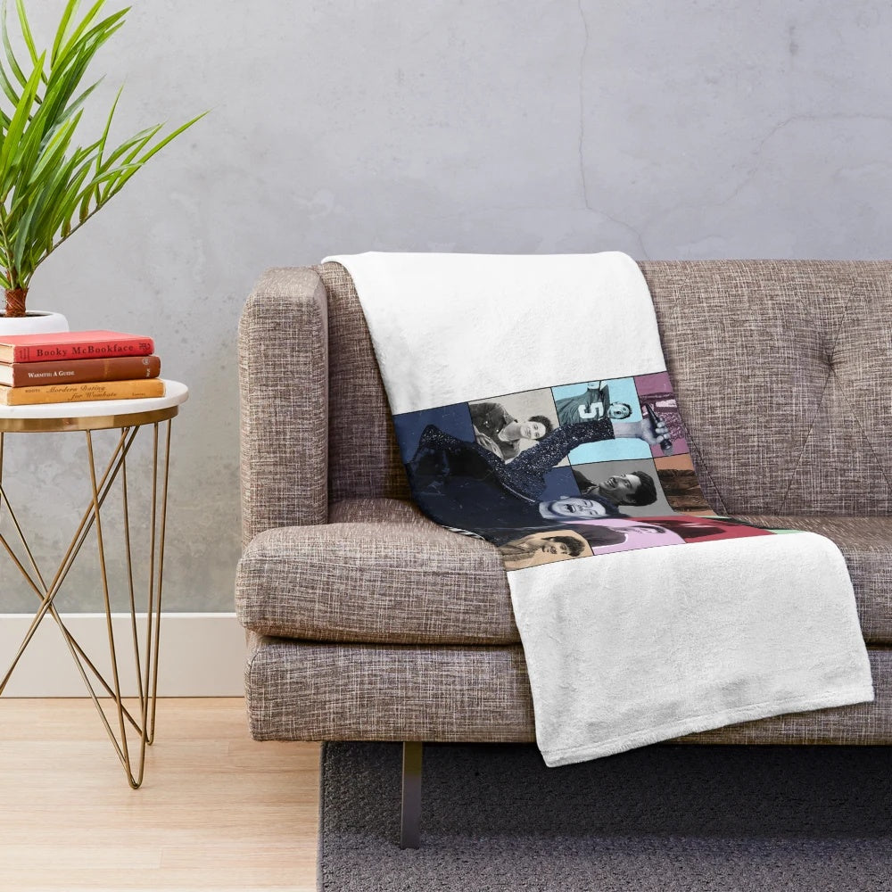 Milo Manheim-inspired cinematic universe plush blanket