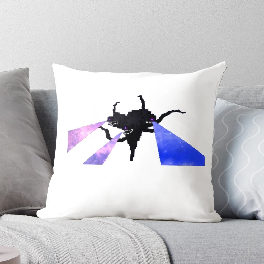 Galaxy Wither Storm Pillow featuring the powerful Minecraft boss from the Story Mode