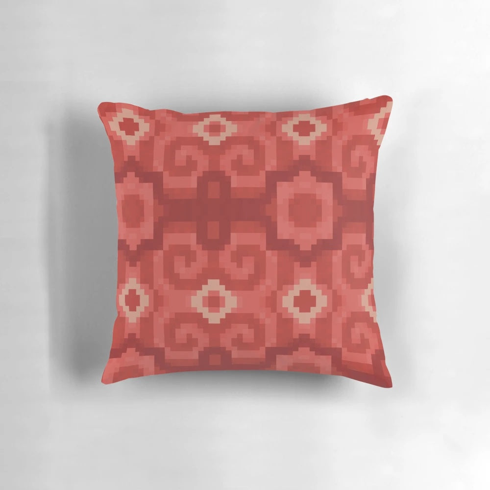 Minecraft Glazed Terracotta Decorative Pillow with Realistic Minecraft Block Pattern