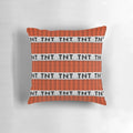 Minecraft TNT Bomb Block Meme Pixel Art Decorative Pillow