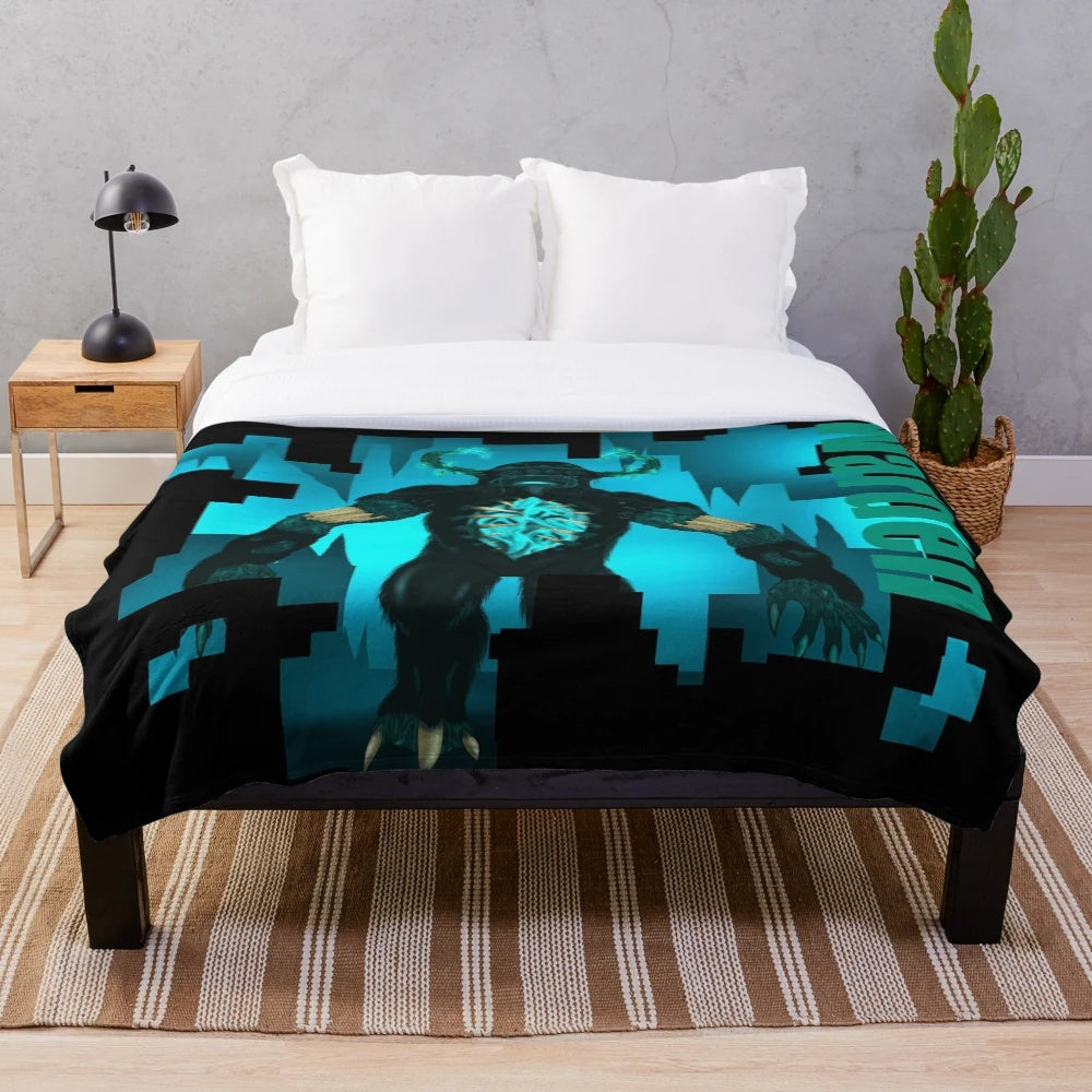 Minecraft Warden Plush Blanket