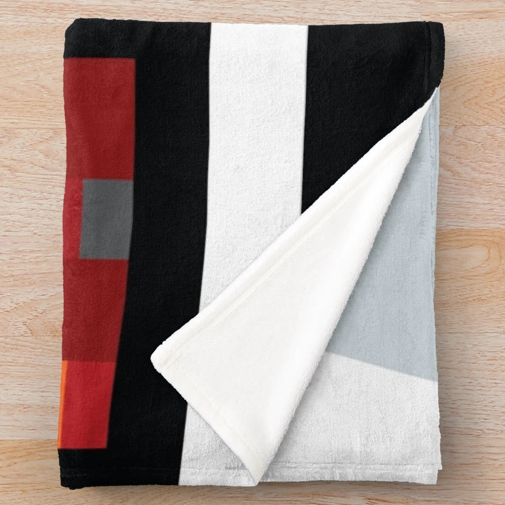Minimal Toyota Trueno AE86 inspired plush blanket