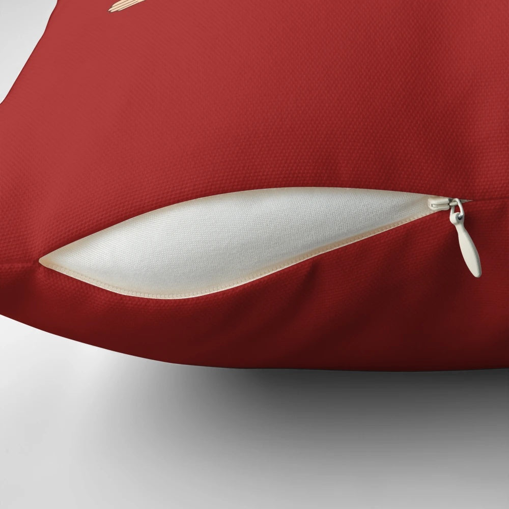 Minimalist Alejandro Garnacho Manchester United Bicycle Kick Overhead Goal Pillow