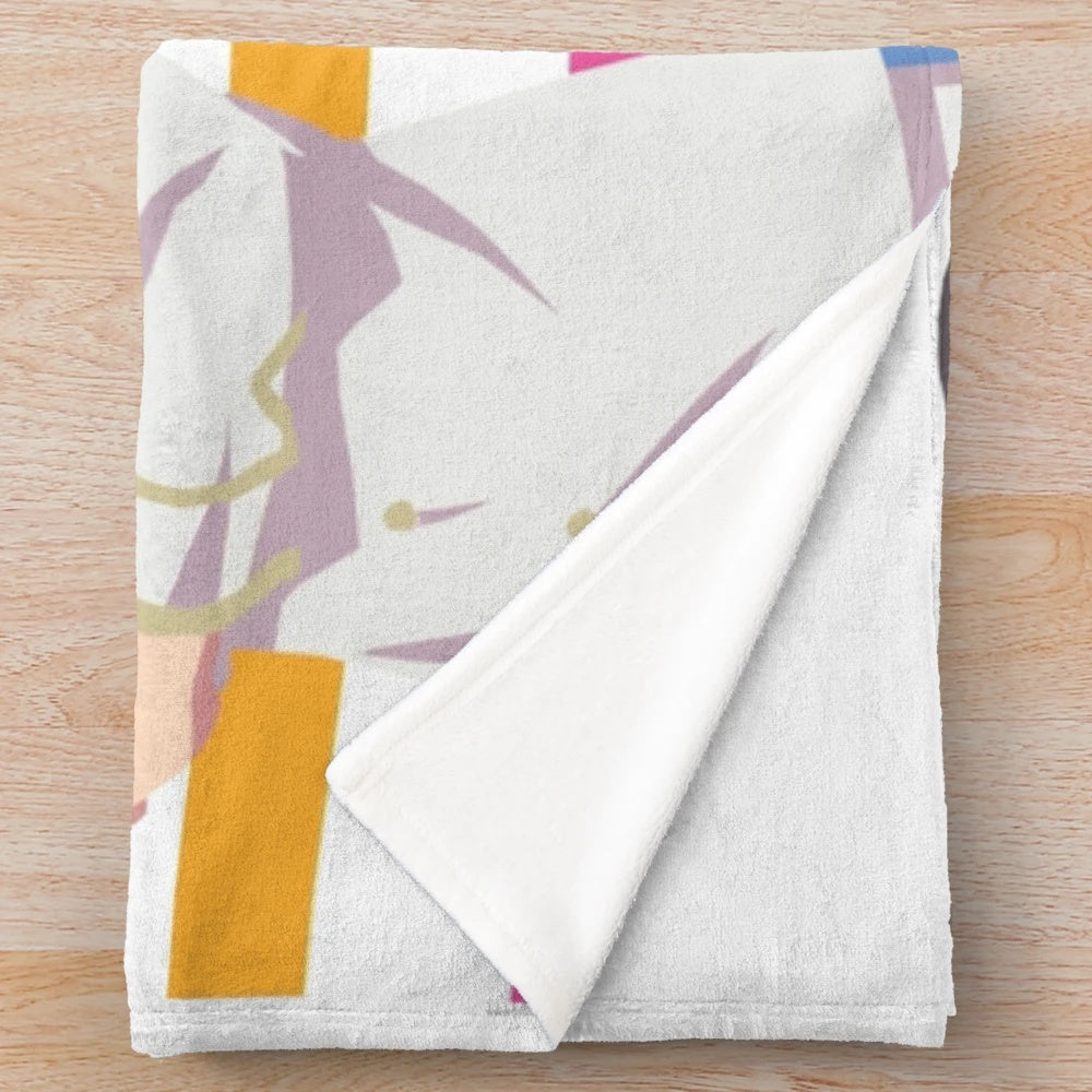 Minimalist plush blanket featuring anime characters from Hetalia Axis Powers
