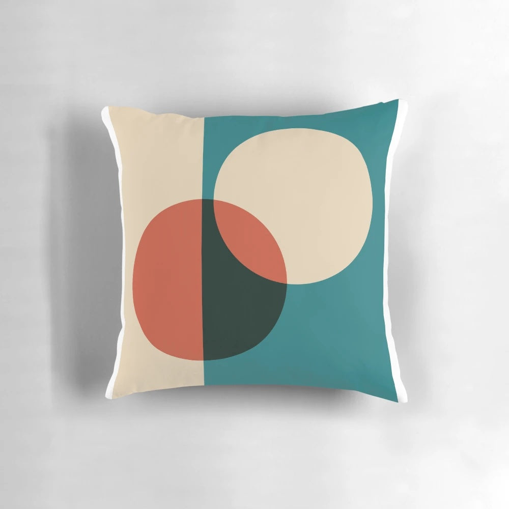 Bauhaus #30 Pillow - Minimalist, Black and White Pillow Inspired by Bauhaus Design