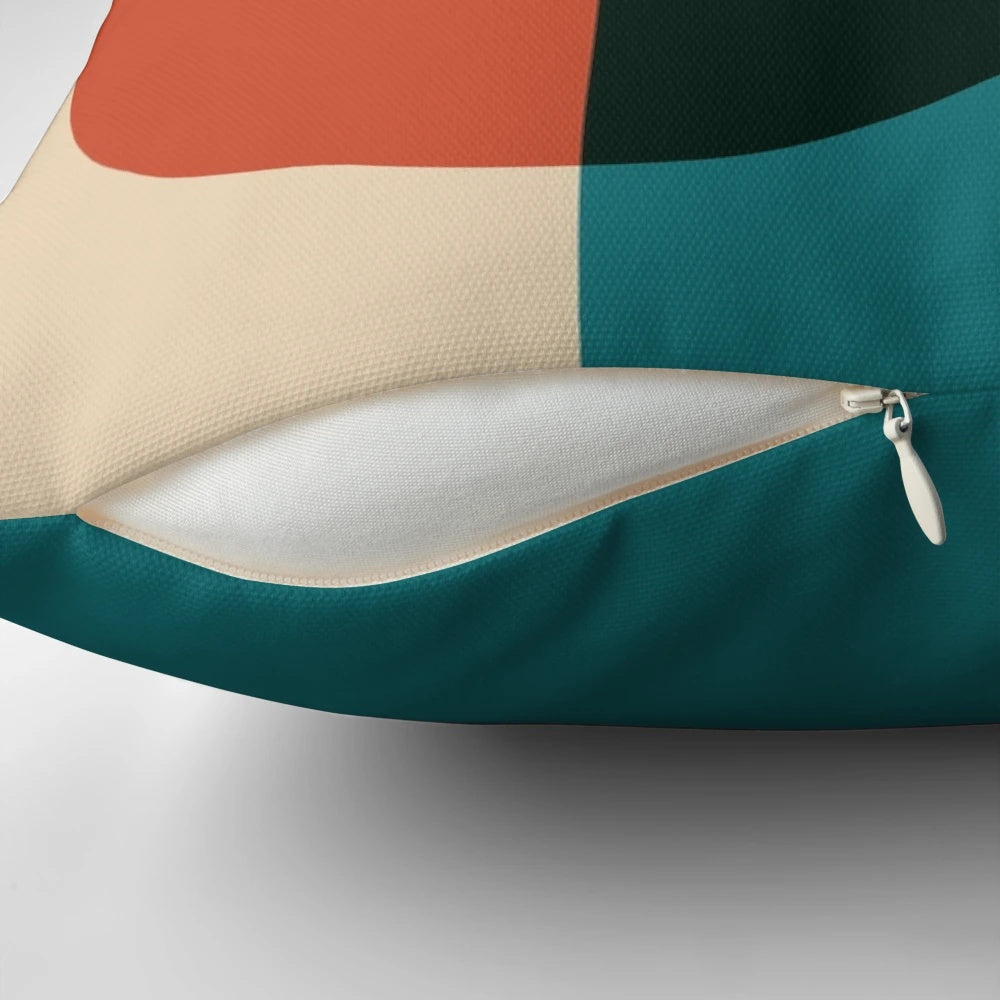 Bauhaus #30 Pillow - Minimalist, Black and White Pillow Inspired by Bauhaus Design