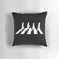 Minimalistic Beatle's Abbey Road Decorative Pillow Cover