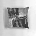 Minimalist black and white abstract painting wall art