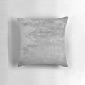 Solid grey concrete texture pillow for minimal, modern home decor