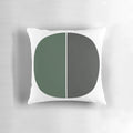 A minimalist, natural, and bold pillow that adds a modern touch to any room.