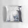 Set of 3 minimalist navy blue abstract paintings