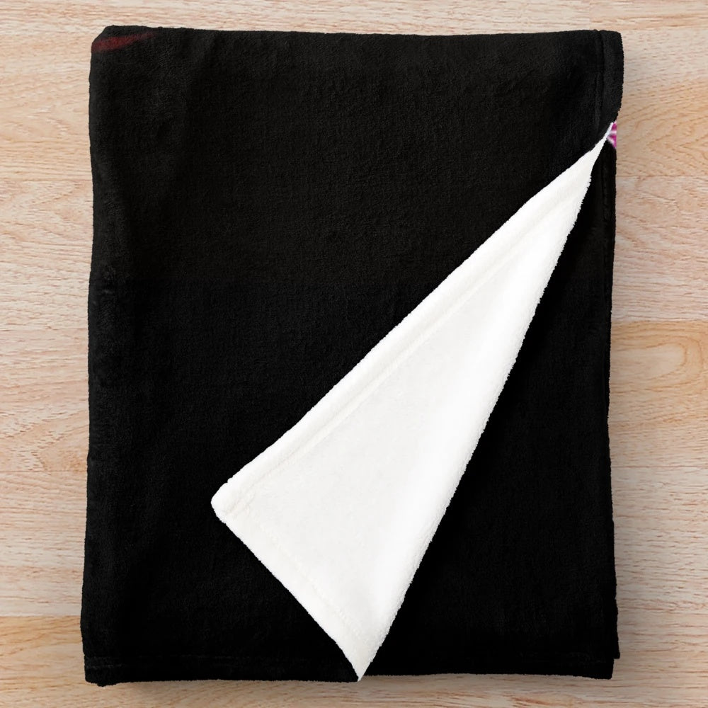 Minimalist plush blanket featuring the album la petite mort