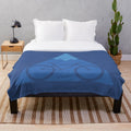 Minimalist plush blanket for outdoor adventure enthusiasts