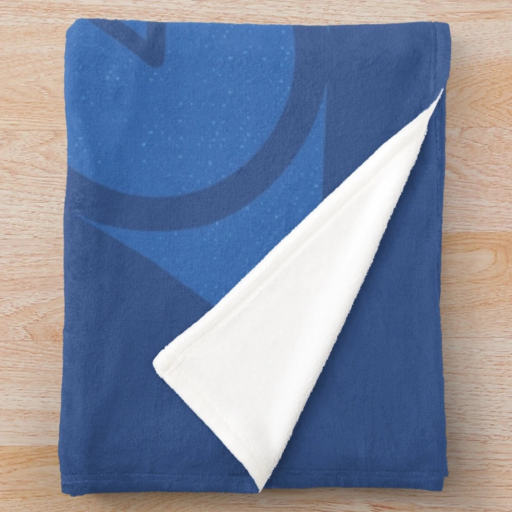 Minimalist plush blanket for outdoor adventure enthusiasts