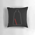 Minimalist Star Wars Sith Pillow featuring Darth Vader's iconic mask