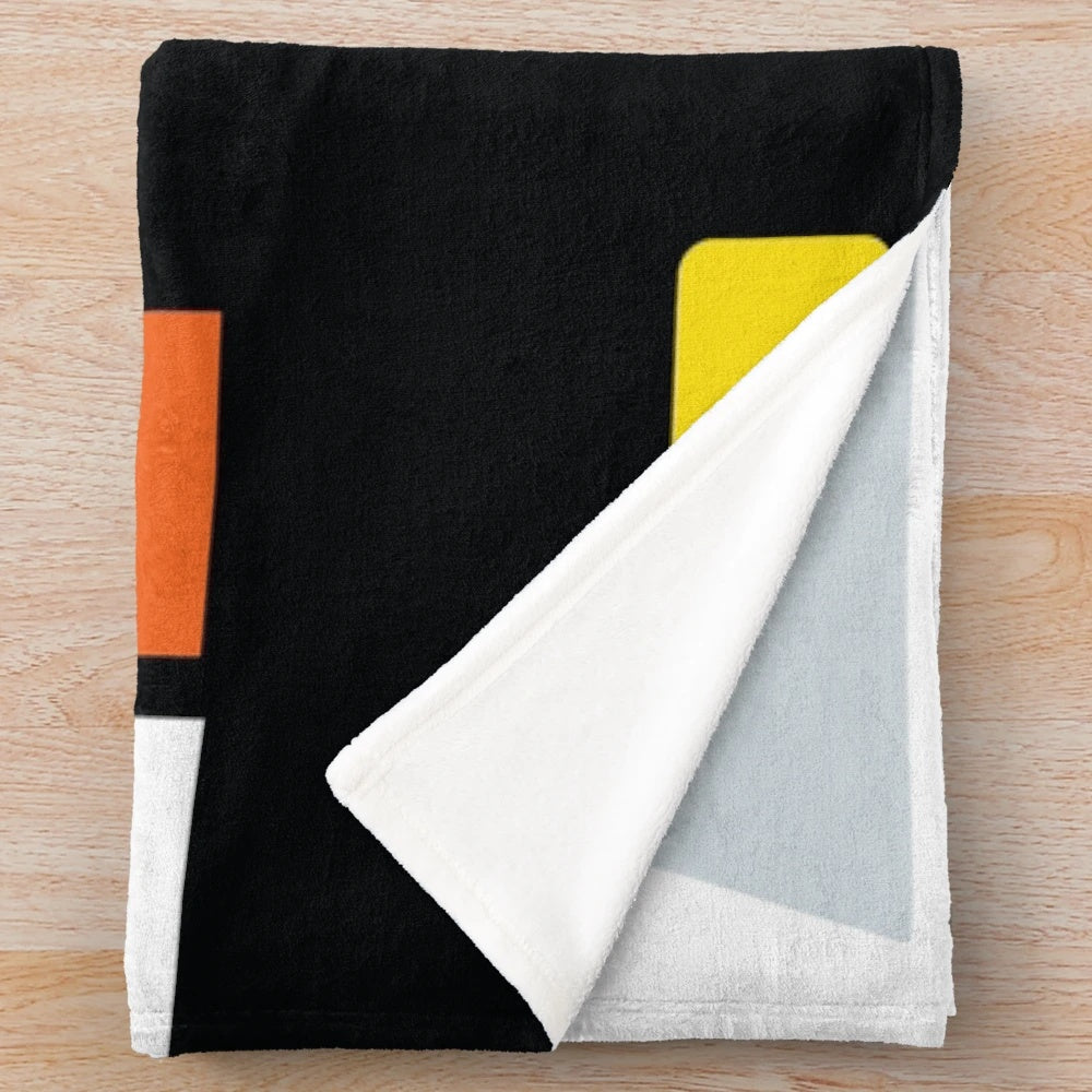 Soft and cozy plush blanket featuring a minimalist design of the iconic Toyota AE86 Trueno car from the anime Initial D