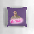 Minsc Babygirl Pillow - A Dungeons & Dragons-inspired cushion featuring the iconic character Minsc.