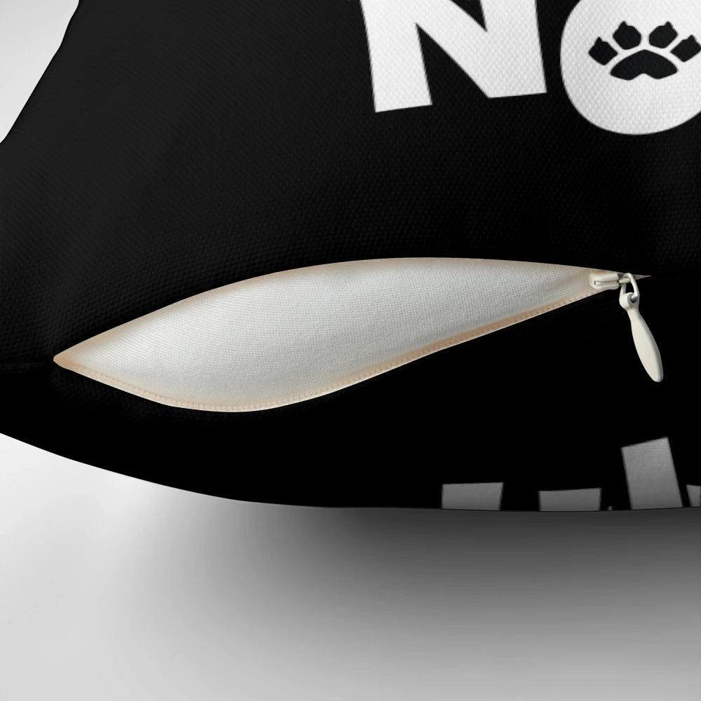Miraculous Ladybug-inspired decorative pillow featuring the character Cat Noir