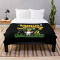 Mischievous Gremlin Inspired Plush Blanket