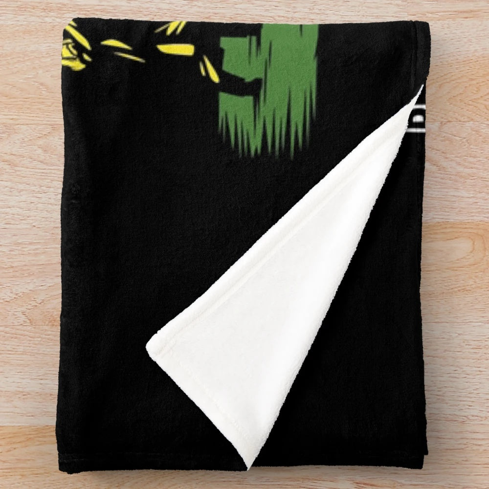 Mischievous Gremlin Inspired Plush Blanket