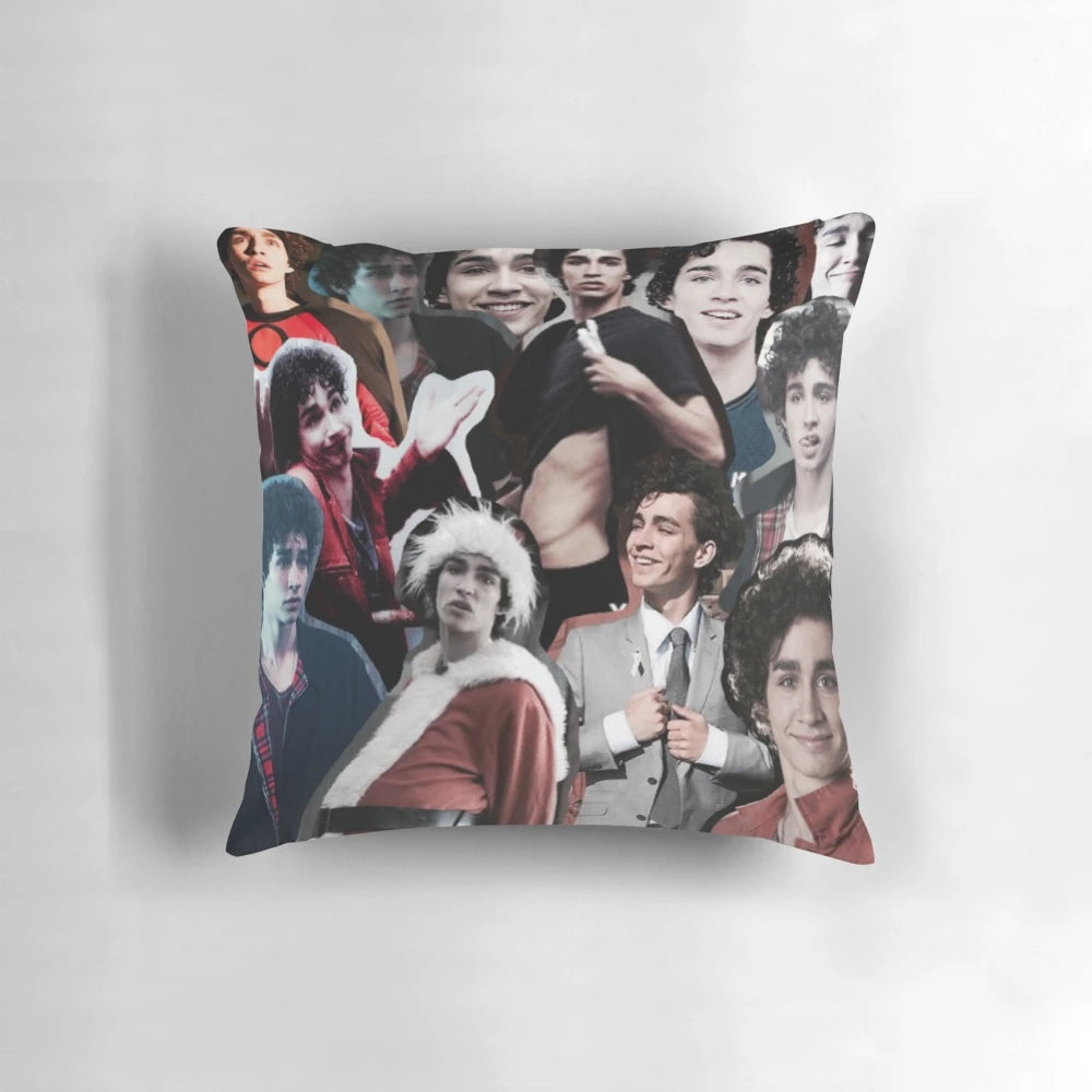 Misfits UK TV Show Pillow with Robert Sheehan and Nathan Young