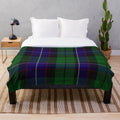 Mitchell Clan Tartan Plush Blanket