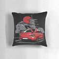 Mitsubishi Lancer Evolution-inspired decorative pillow